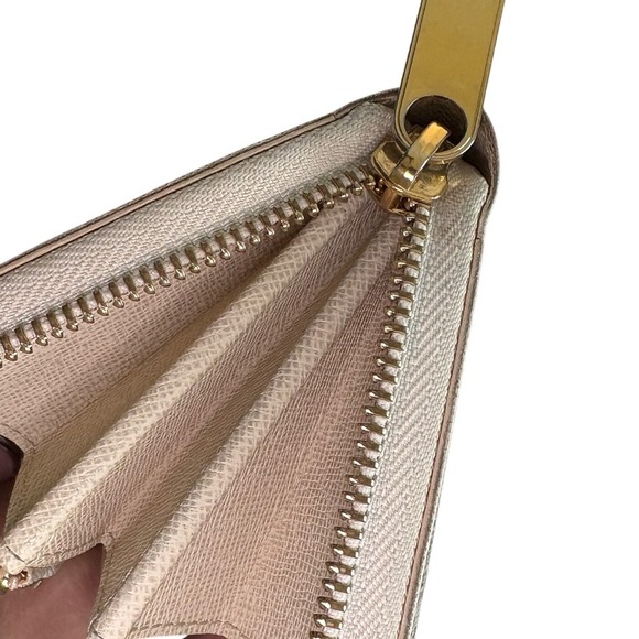 Louis Vuitton Damier Azur Canvas Zippy Wallet With Box Good Pre-Owned Condition - Picture 12 of 16